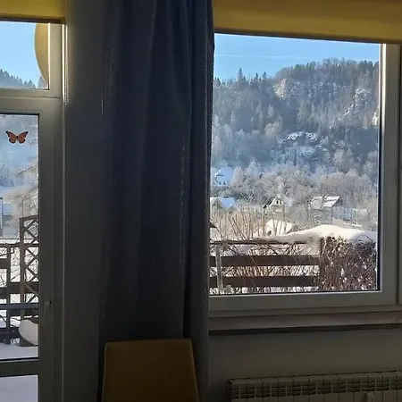 Zielona Przystan Z Widokiem Na Pieniny Jaworki